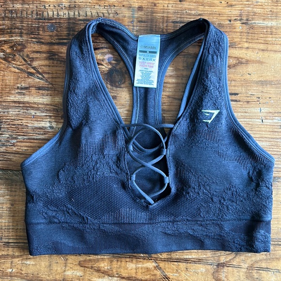 Gymshark Intimates & Sleepwear Gymshark Lace Up Sports Bra Poshmark